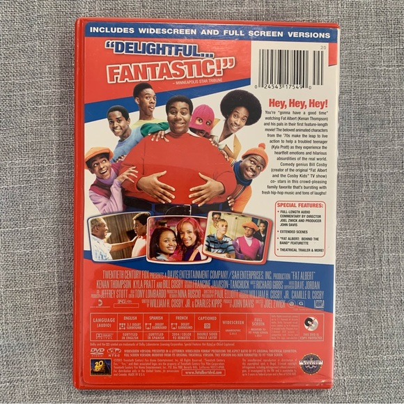 FAT ALBERT DVD Movie Kenan Thompson Bill Cosby Comedy Funny 80s 90s throwback - Picture 4 of 7